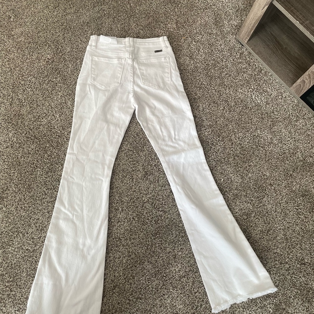 Kancan  Bright White Boot Cut Jeans!